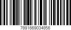 Código de barras (EAN, GTIN, SKU, ISBN): '7891669034856'