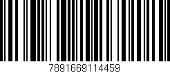 Código de barras (EAN, GTIN, SKU, ISBN): '7891669114459'
