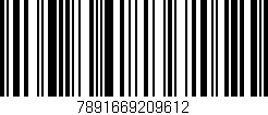 Código de barras (EAN, GTIN, SKU, ISBN): '7891669209612'