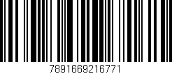 Código de barras (EAN, GTIN, SKU, ISBN): '7891669216771'
