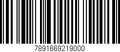 Código de barras (EAN, GTIN, SKU, ISBN): '7891669219000'