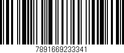 Código de barras (EAN, GTIN, SKU, ISBN): '7891669233341'