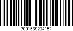 Código de barras (EAN, GTIN, SKU, ISBN): '7891669234157'