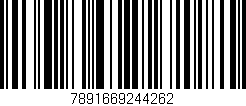 Código de barras (EAN, GTIN, SKU, ISBN): '7891669244262'