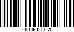 Código de barras (EAN, GTIN, SKU, ISBN): '7891669246778'