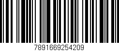 Código de barras (EAN, GTIN, SKU, ISBN): '7891669254209'