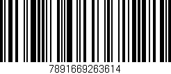 Código de barras (EAN, GTIN, SKU, ISBN): '7891669263614'