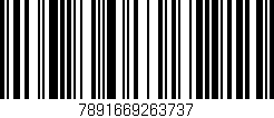 Código de barras (EAN, GTIN, SKU, ISBN): '7891669263737'