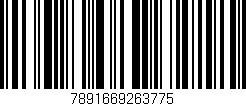 Código de barras (EAN, GTIN, SKU, ISBN): '7891669263775'