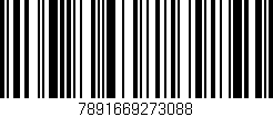Código de barras (EAN, GTIN, SKU, ISBN): '7891669273088'