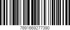 Código de barras (EAN, GTIN, SKU, ISBN): '7891669277390'