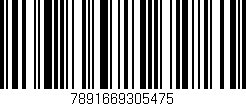 Código de barras (EAN, GTIN, SKU, ISBN): '7891669305475'