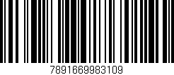 Código de barras (EAN, GTIN, SKU, ISBN): '7891669983109'