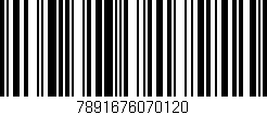 Código de barras (EAN, GTIN, SKU, ISBN): '7891676070120'