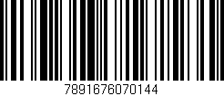 Código de barras (EAN, GTIN, SKU, ISBN): '7891676070144'