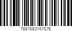 Código de barras (EAN, GTIN, SKU, ISBN): '7891683161576'