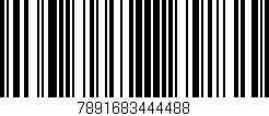 Código de barras (EAN, GTIN, SKU, ISBN): '7891683444488'