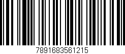 Código de barras (EAN, GTIN, SKU, ISBN): '7891683561215'