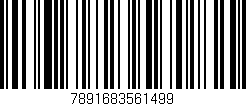 Código de barras (EAN, GTIN, SKU, ISBN): '7891683561499'