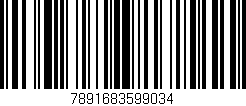 Código de barras (EAN, GTIN, SKU, ISBN): '7891683599034'