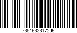 Código de barras (EAN, GTIN, SKU, ISBN): '7891683617295'