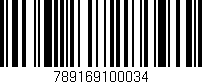 Código de barras (EAN, GTIN, SKU, ISBN): '789169100034'