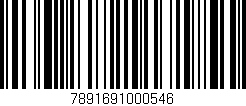 Código de barras (EAN, GTIN, SKU, ISBN): '7891691000546'