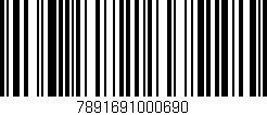 Código de barras (EAN, GTIN, SKU, ISBN): '7891691000690'