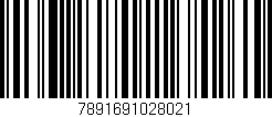 Código de barras (EAN, GTIN, SKU, ISBN): '7891691028021'