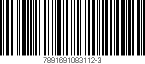 Código de barras (EAN, GTIN, SKU, ISBN): '7891691083112-3'