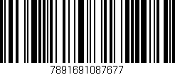 Código de barras (EAN, GTIN, SKU, ISBN): '7891691087677'