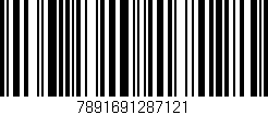 Código de barras (EAN, GTIN, SKU, ISBN): '7891691287121'