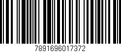 Código de barras (EAN, GTIN, SKU, ISBN): '7891696017372'