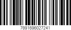 Código de barras (EAN, GTIN, SKU, ISBN): '7891696027241'