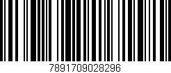 Código de barras (EAN, GTIN, SKU, ISBN): '7891709028296'