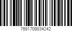 Código de barras (EAN, GTIN, SKU, ISBN): '7891709034242'