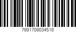 Código de barras (EAN, GTIN, SKU, ISBN): '7891709034518'