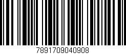 Código de barras (EAN, GTIN, SKU, ISBN): '7891709040908'