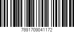 Código de barras (EAN, GTIN, SKU, ISBN): '7891709041172'
