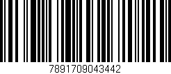 Código de barras (EAN, GTIN, SKU, ISBN): '7891709043442'
