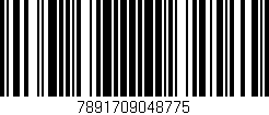 Código de barras (EAN, GTIN, SKU, ISBN): '7891709048775'