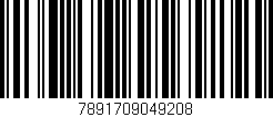 Código de barras (EAN, GTIN, SKU, ISBN): '7891709049208'