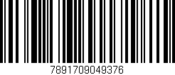 Código de barras (EAN, GTIN, SKU, ISBN): '7891709049376'