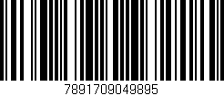 Código de barras (EAN, GTIN, SKU, ISBN): '7891709049895'