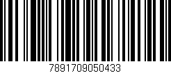 Código de barras (EAN, GTIN, SKU, ISBN): '7891709050433'