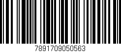 Código de barras (EAN, GTIN, SKU, ISBN): '7891709050563'