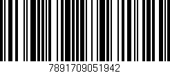 Código de barras (EAN, GTIN, SKU, ISBN): '7891709051942'