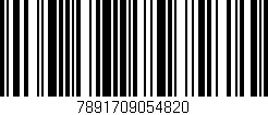 Código de barras (EAN, GTIN, SKU, ISBN): '7891709054820'