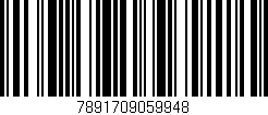 Código de barras (EAN, GTIN, SKU, ISBN): '7891709059948'