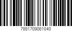 Código de barras (EAN, GTIN, SKU, ISBN): '7891709061040'